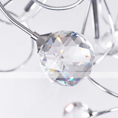 Lustre crystal 9 luzes